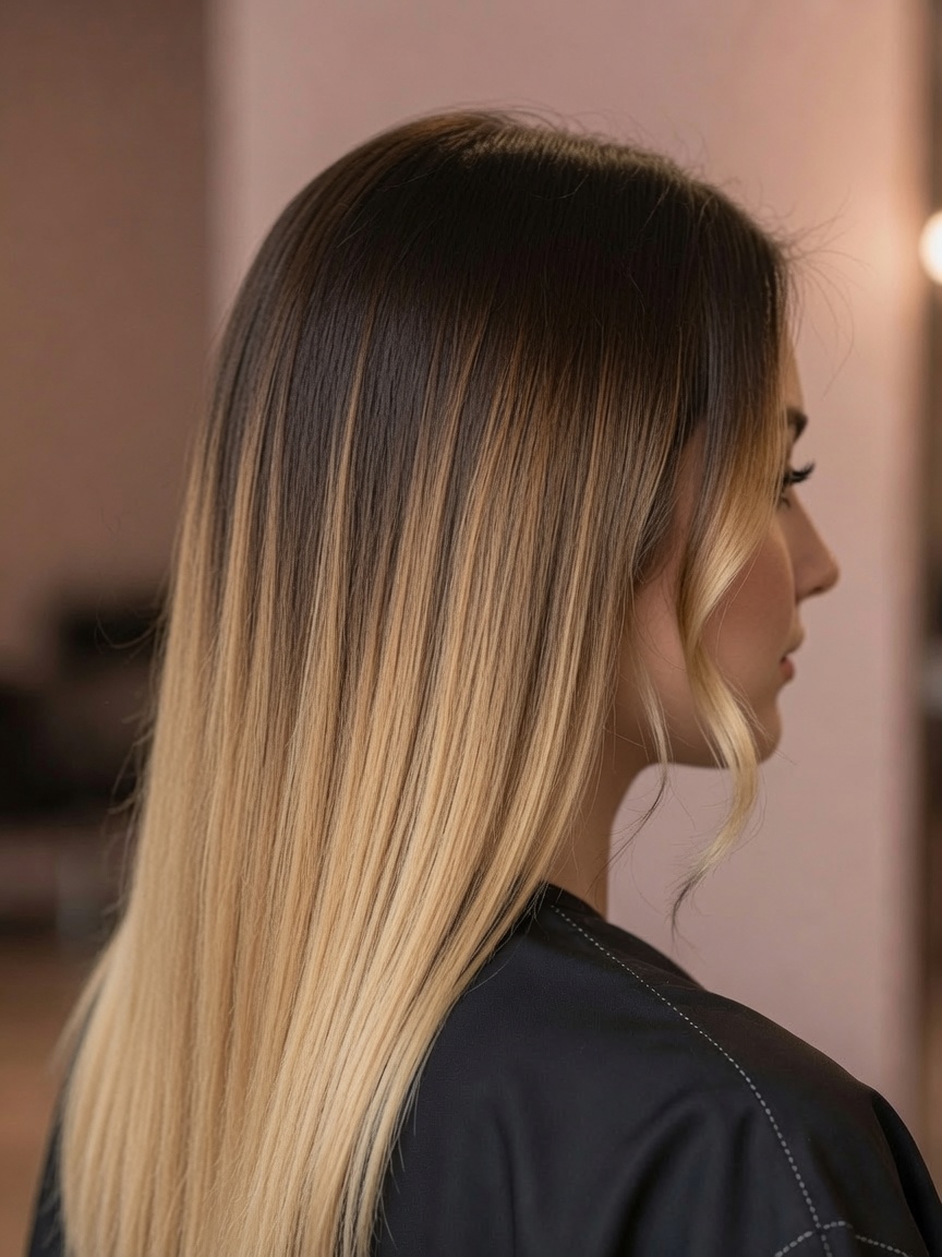 Stylizacja fryzury w salonie